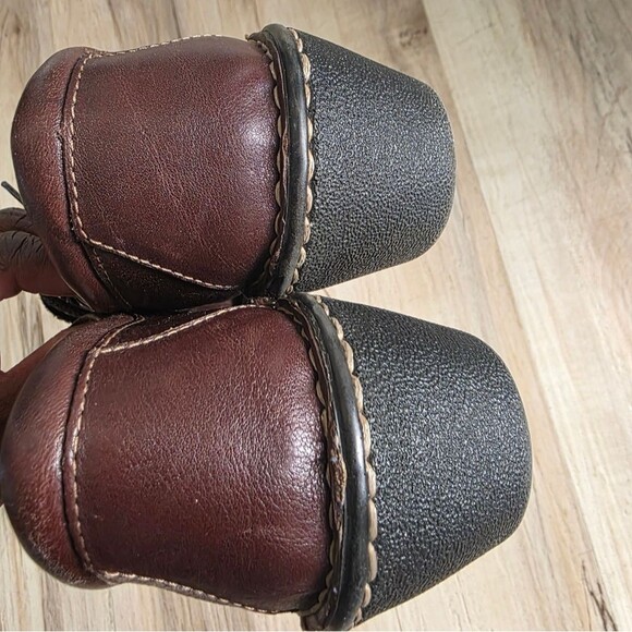 Eastland Foreside Women's Brown Leather Lace Up Oxford Heeled Shoe 8.5W - Picture 3 of 12